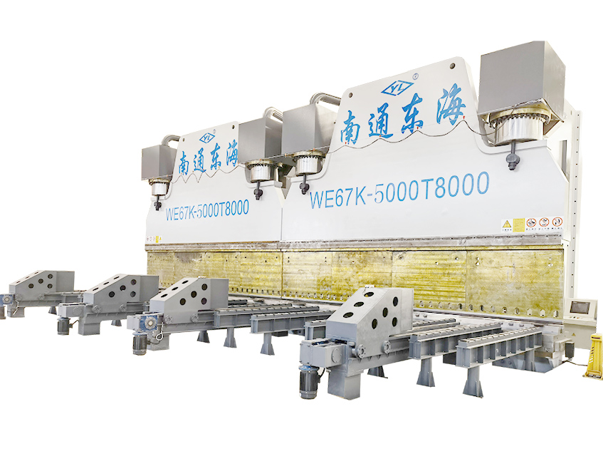 2xWE67K-5000T8000 CNC press brake in tandem
